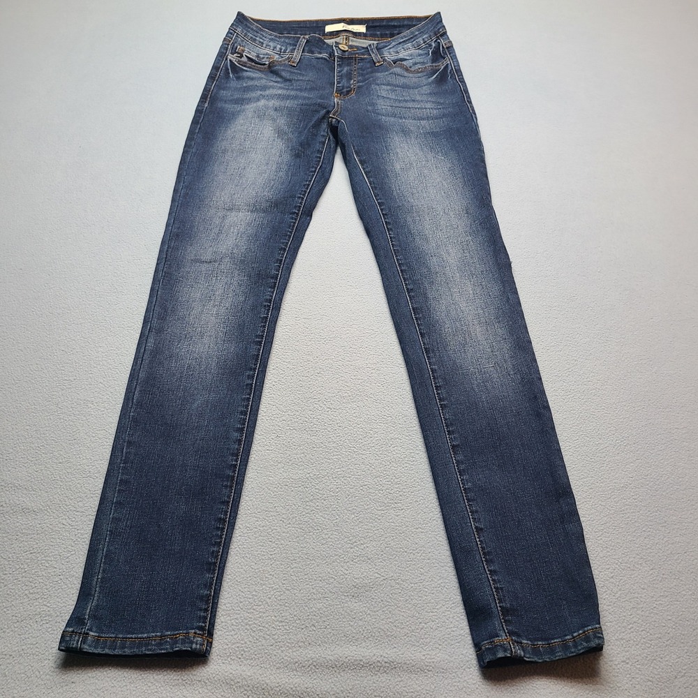 KanCan Skinny Jeans Womens 26 W5 Blue Excellent Medium Wash Stretch